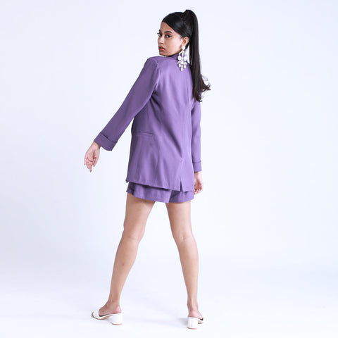 Purple Cassie Blazer