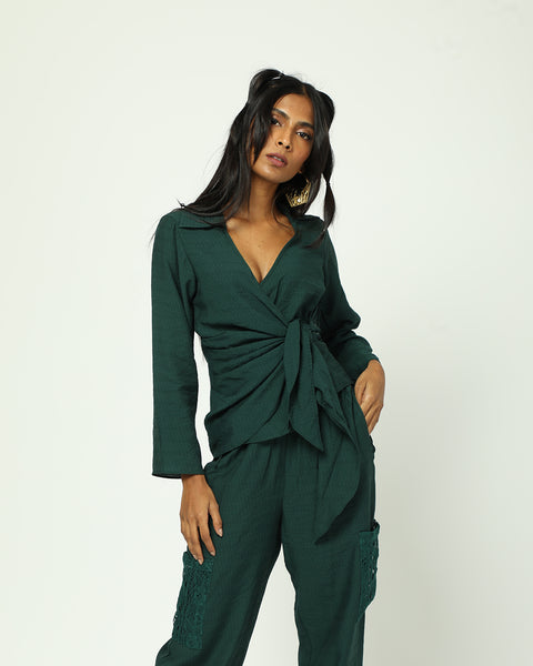 Maya Green Top