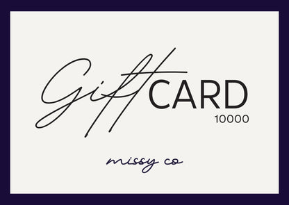 The Missy Co. Gift Card