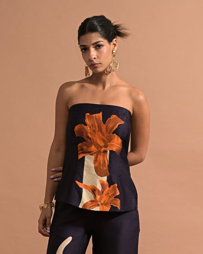 Rayna Printed Tube Top
