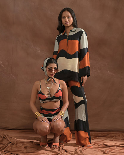 River Orange Top