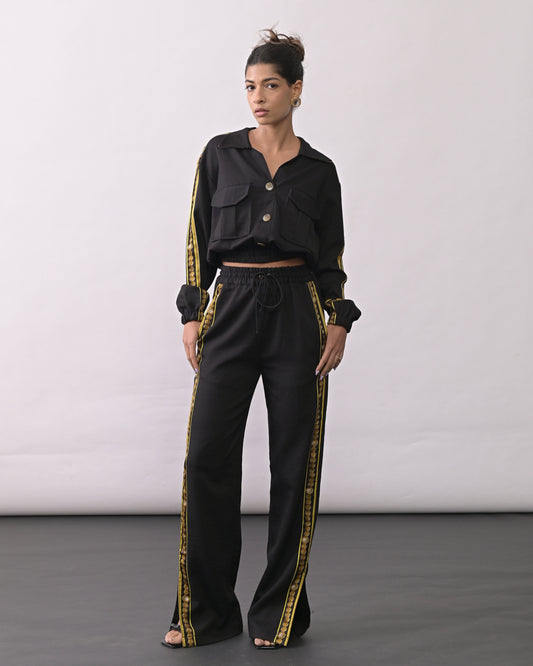 Mila Black Co-ord Set