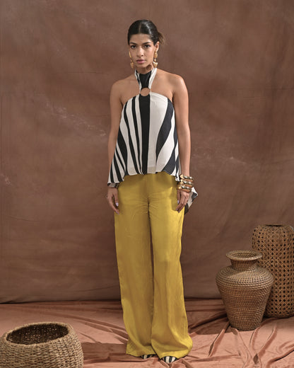 Zebra Yellow Pants