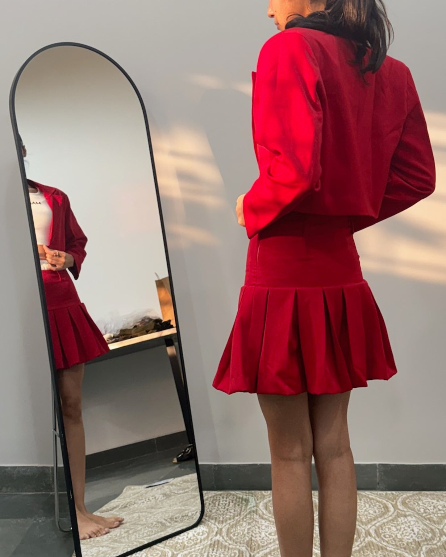 Arena Red Skirt