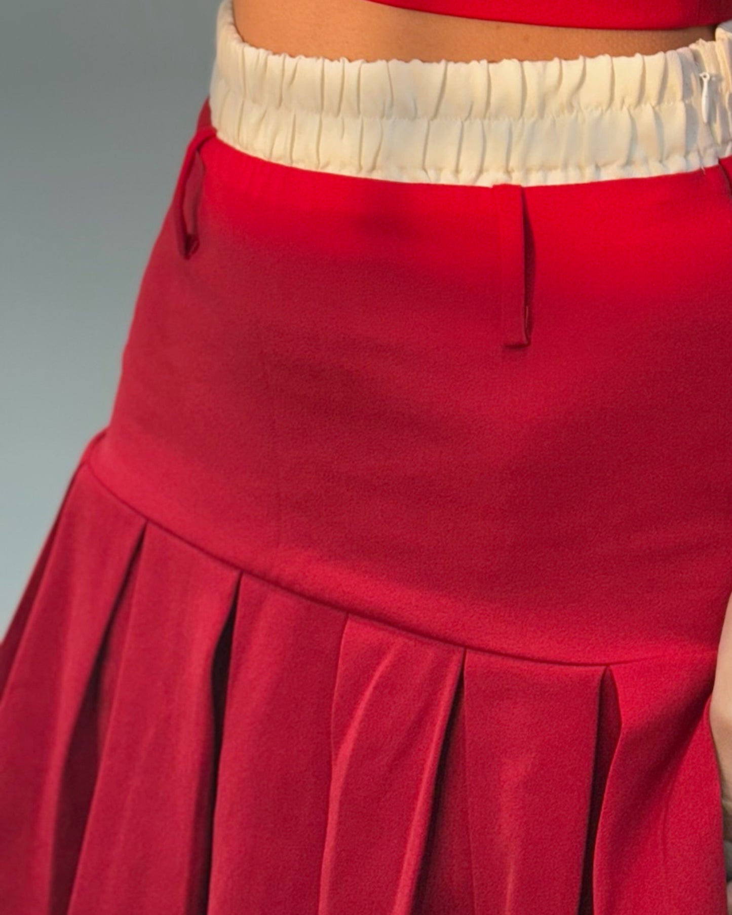 Arena Red Skirt