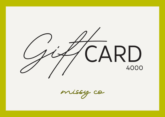 The Missy Co. Gift Card