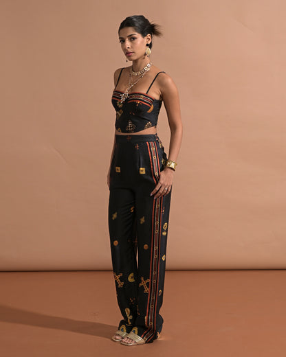 Elizabeth Printed Pant