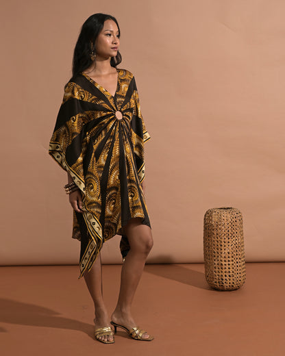 Zora Printed Kaftan Dress