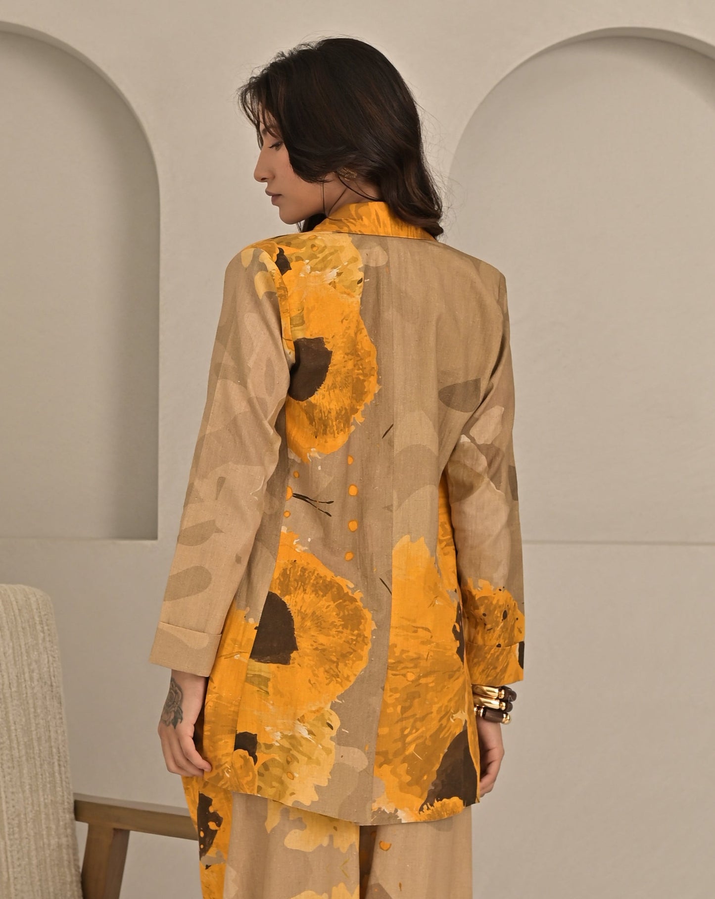 Amber Printed Blazer