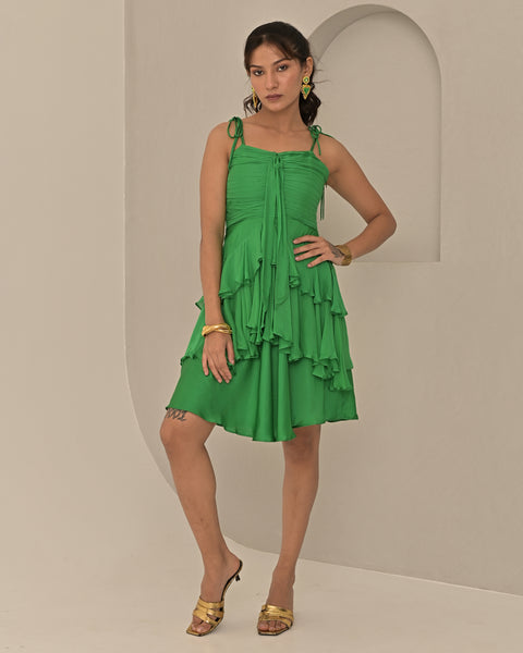 Ambros Green Dress