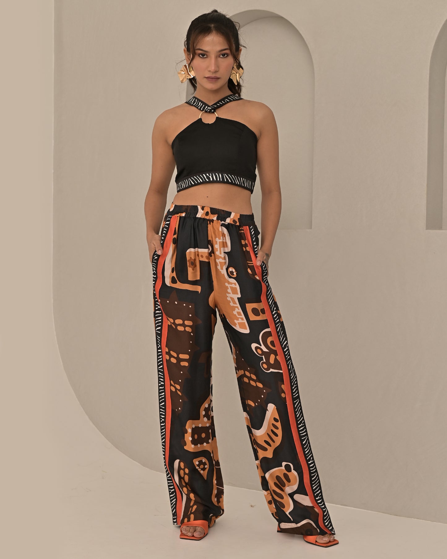 Tribal Straight Pants