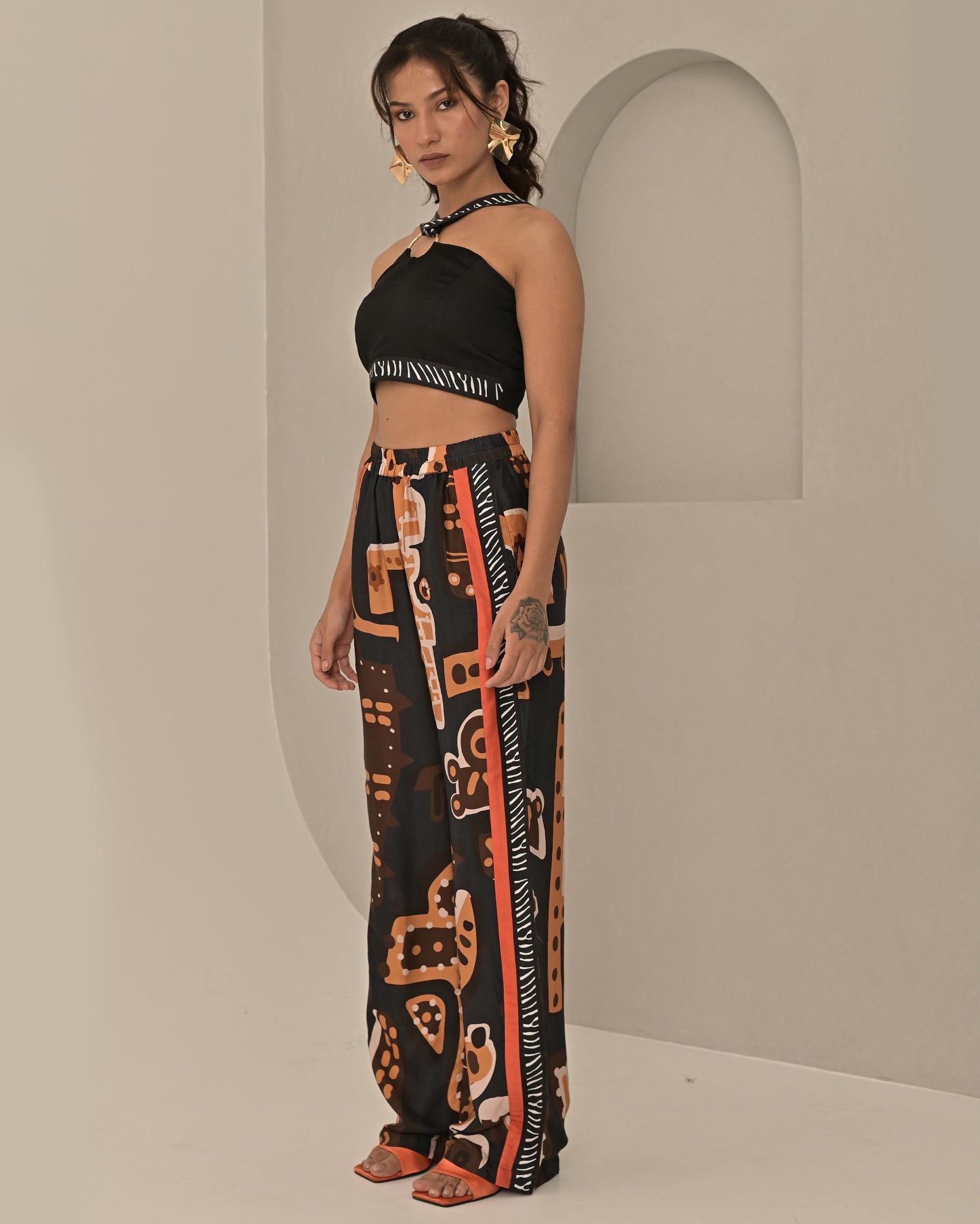 Tribal Straight Pants