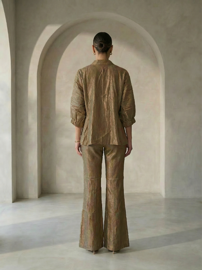 Seher & Inaya Gold Co-ord Set