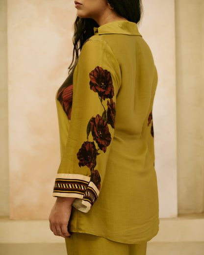 Sage Long Top