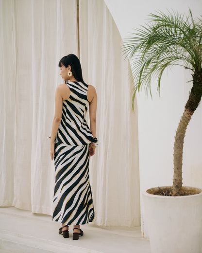 Belly Top & Skirt Co-ord Set