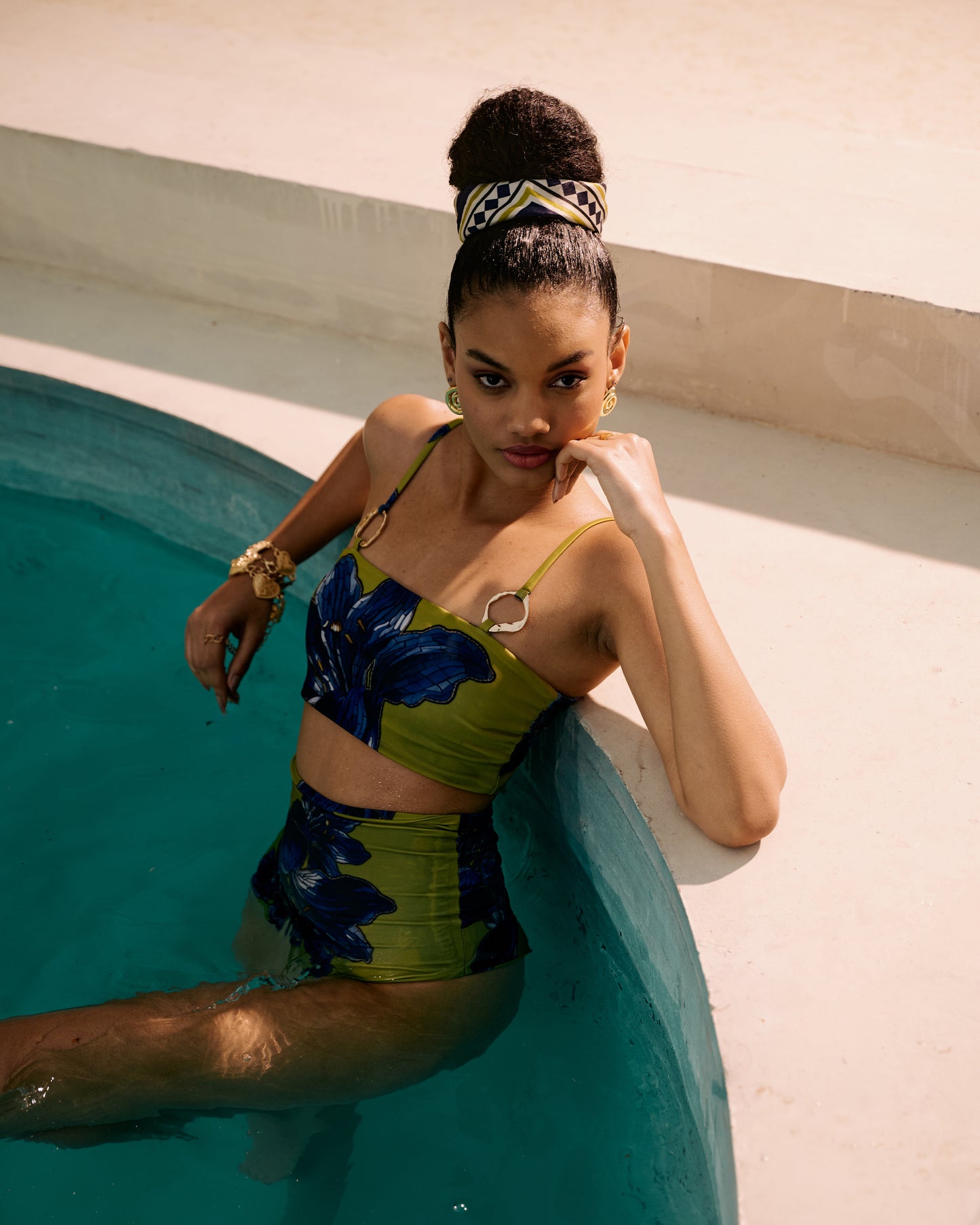 Green Valerie Bikini Co-ord