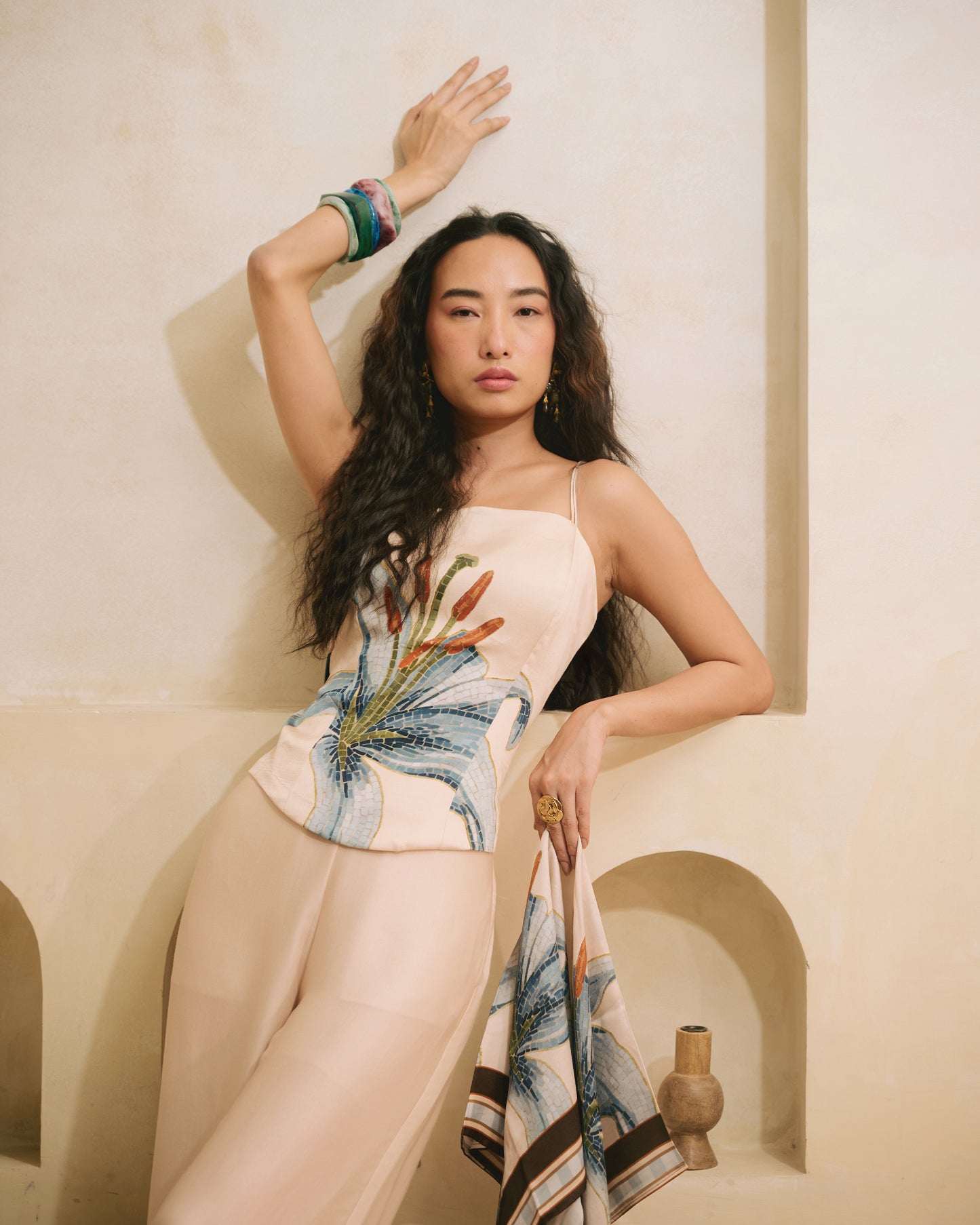 Azalea Printed Tube Top