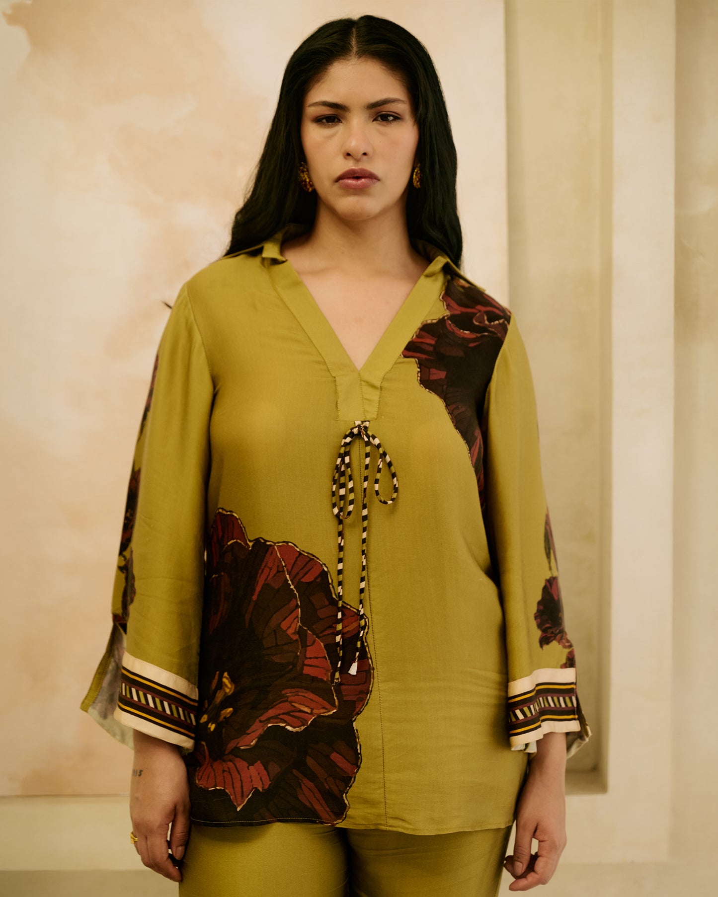 Sage Long Top