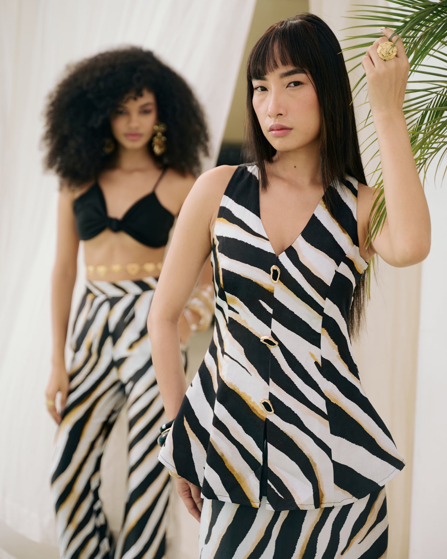 Belly Top & Skirt Co-ord Set
