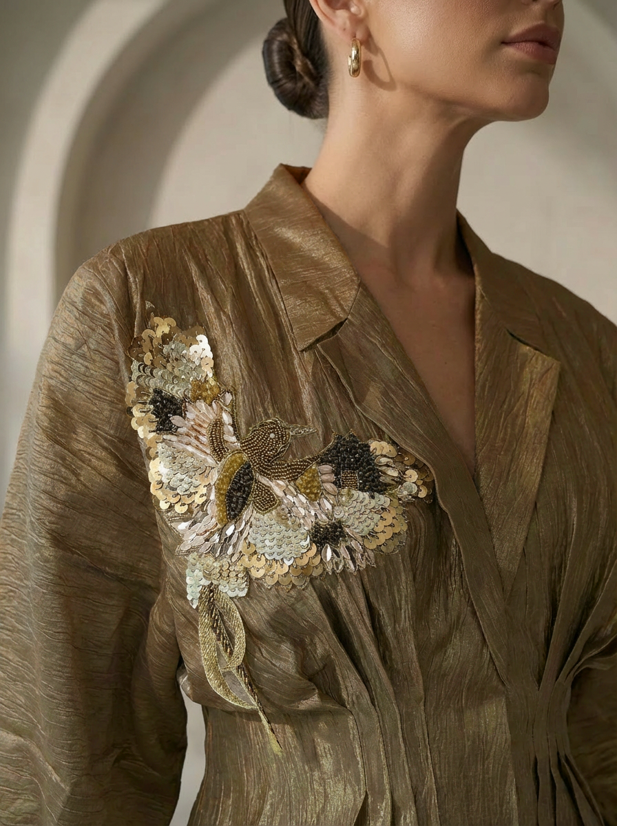 Seher & Inaya Gold Co-ord Set