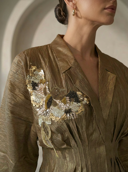 Seher & Inaya Gold Co-ord Set