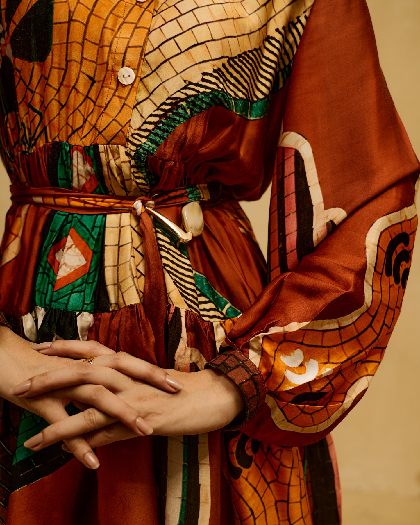 Romy Printed Dress