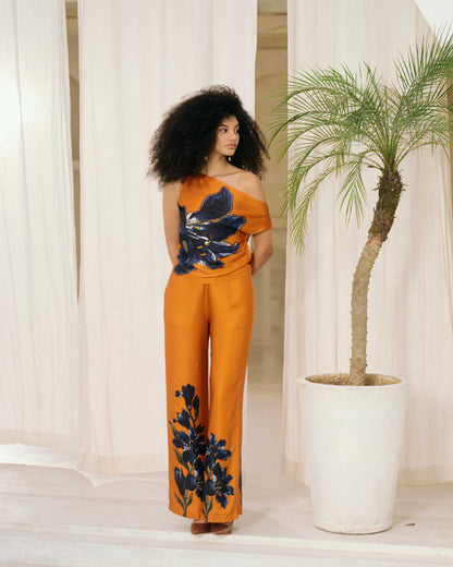 Orange Valerie Top