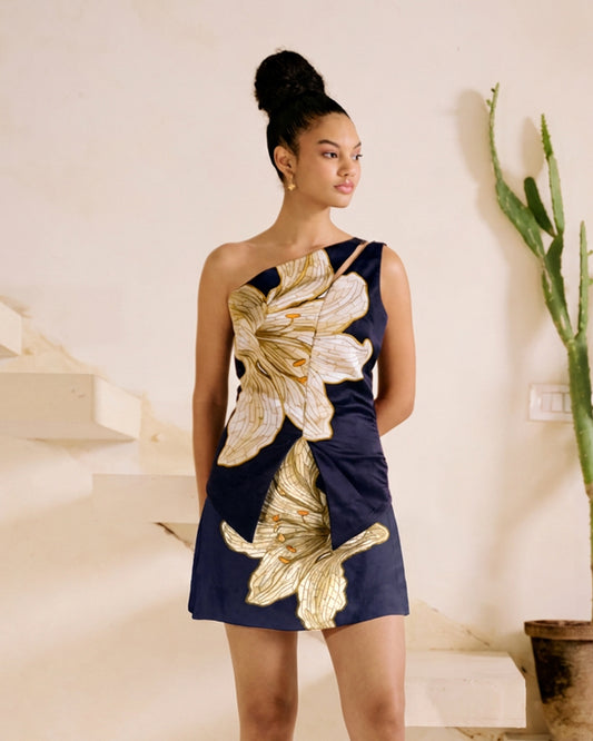 Blue Viola Skort