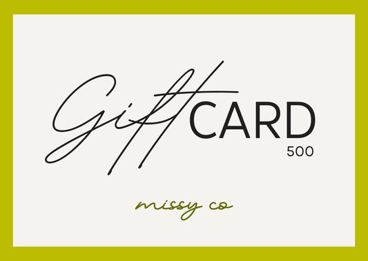 The Missy Co. Gift Card
