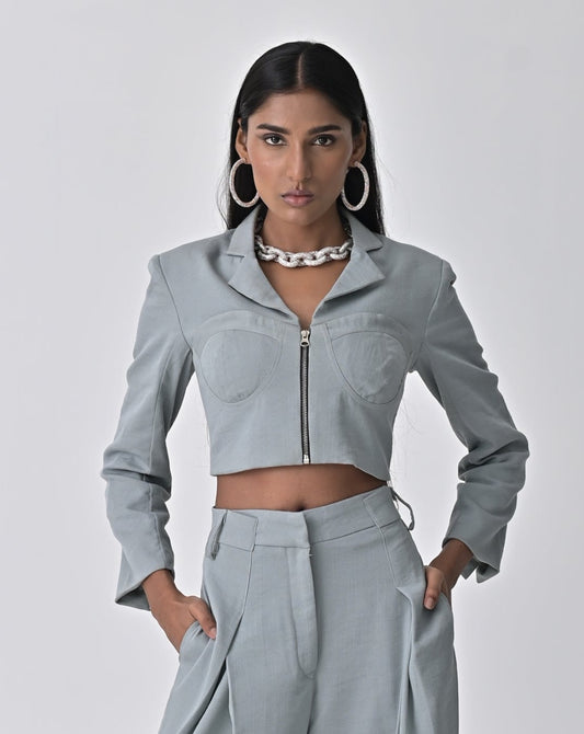 Sara Cropped Blazer