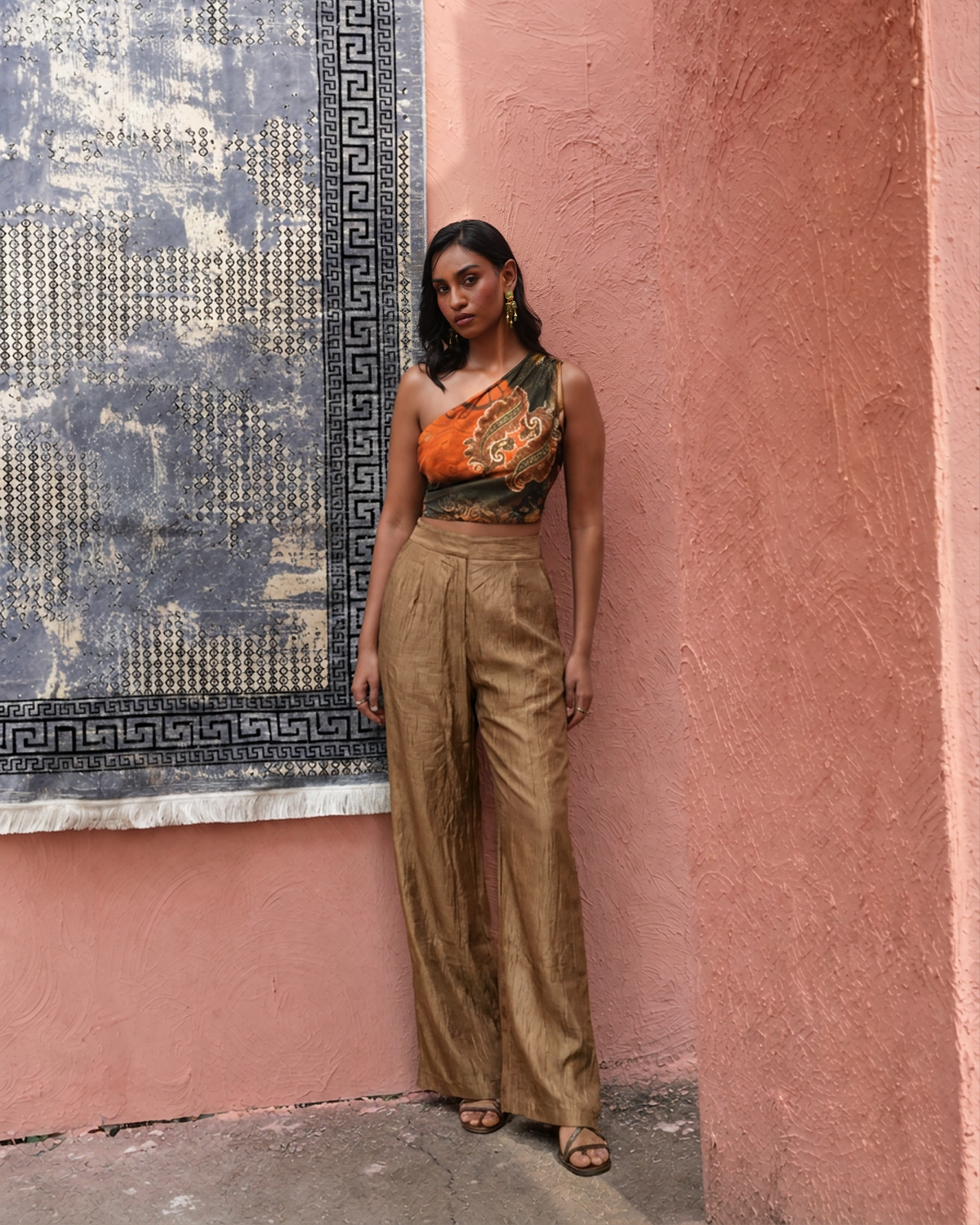 Legacy Crop & Inaya Gold Pant Co-ord