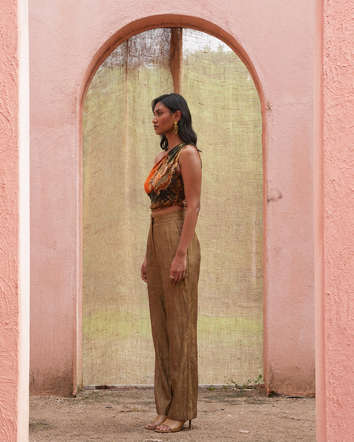 Legacy Crop & Inaya Gold Pant Co-ord