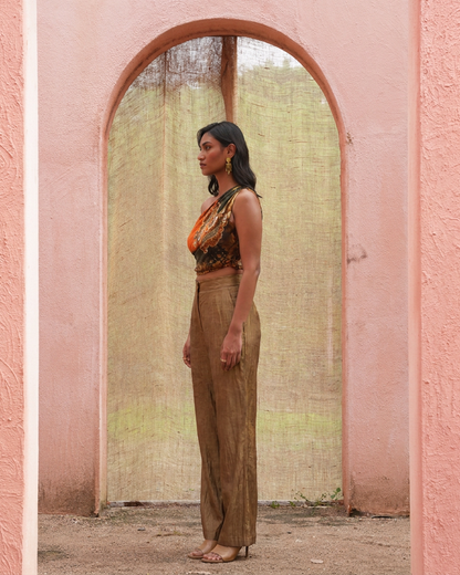 Legacy Crop & Inaya Gold Pant Co-ord