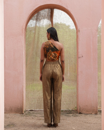 Legacy Crop & Inaya Gold Pant Co-ord