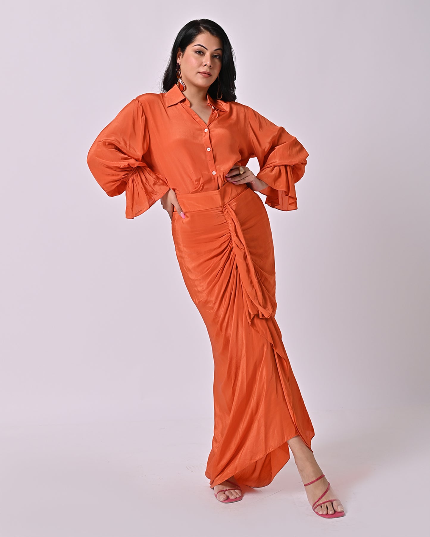 Chloe Orange Co-ord Set