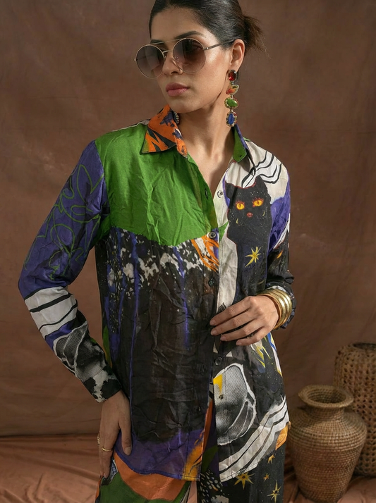 Aiko Printed Shirt