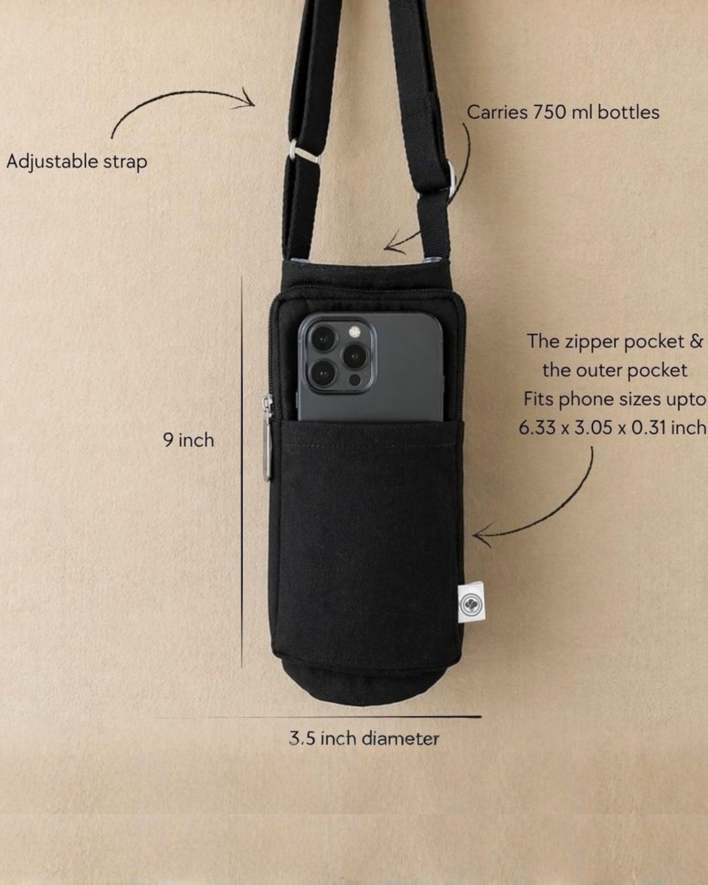 Missy X Gossy Water Bottle Sling Bag