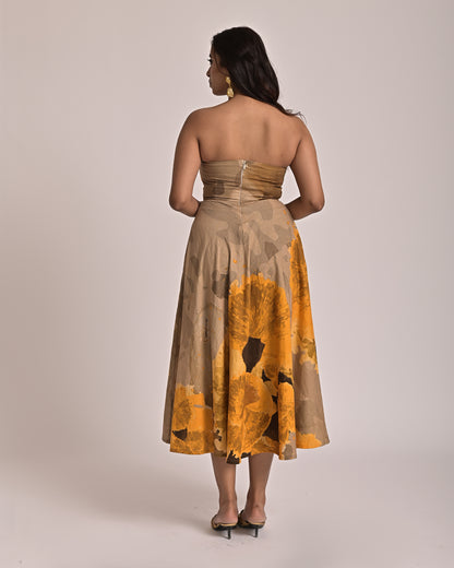 Amber Long Midi Dress