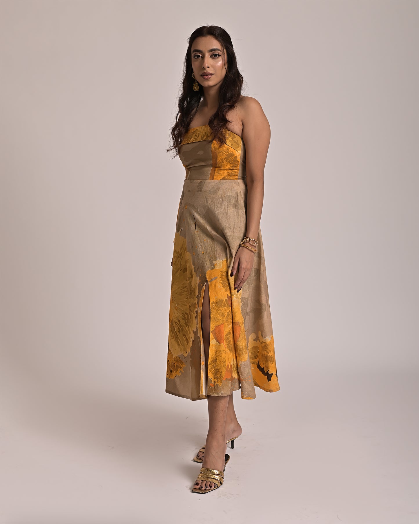 Amber Long Midi Dress