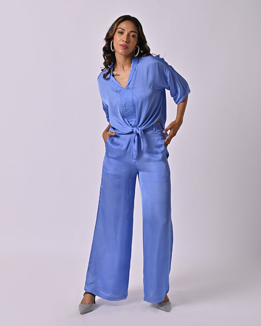 Victoria Blue Straight Pants