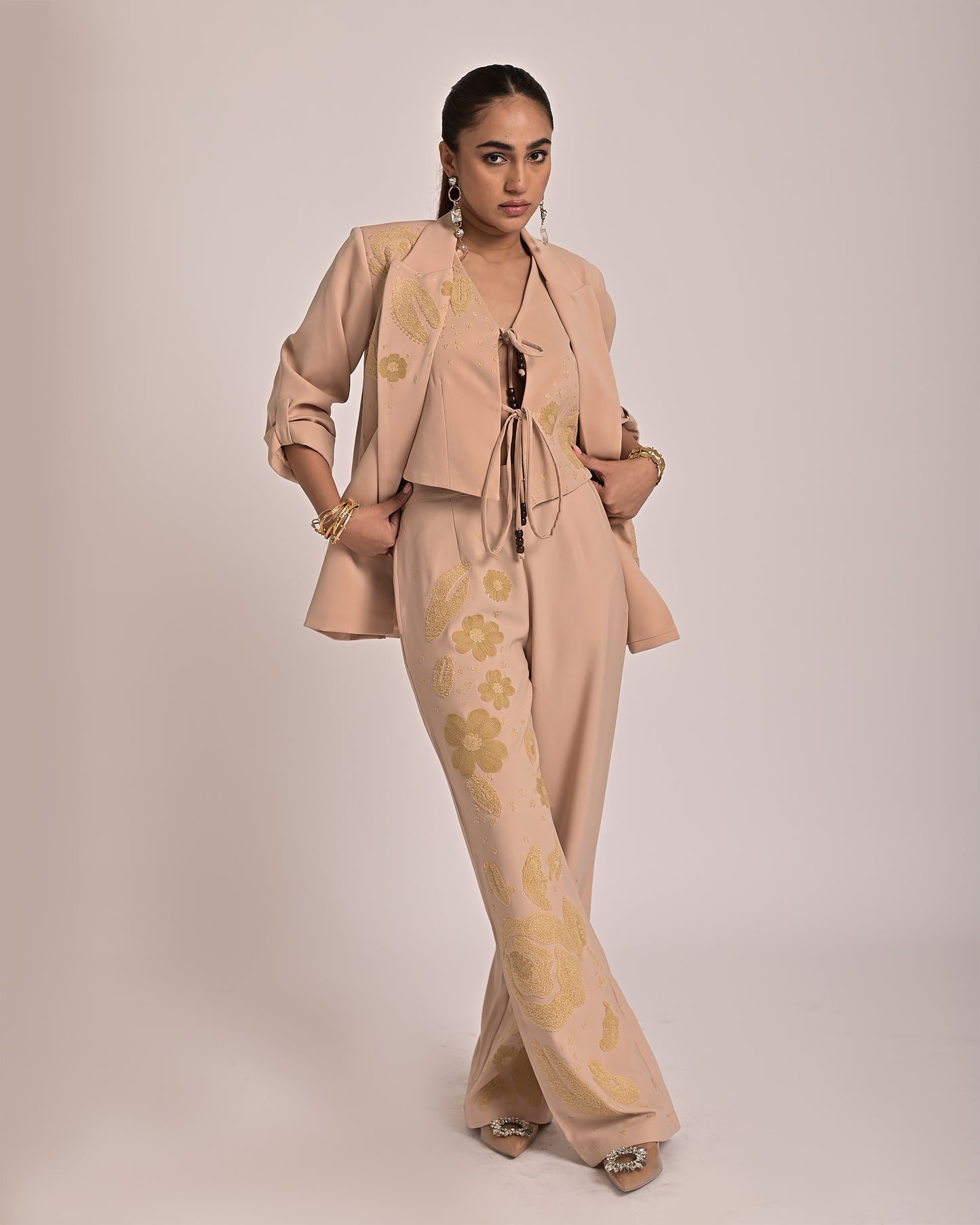 Clover Beige Blazer