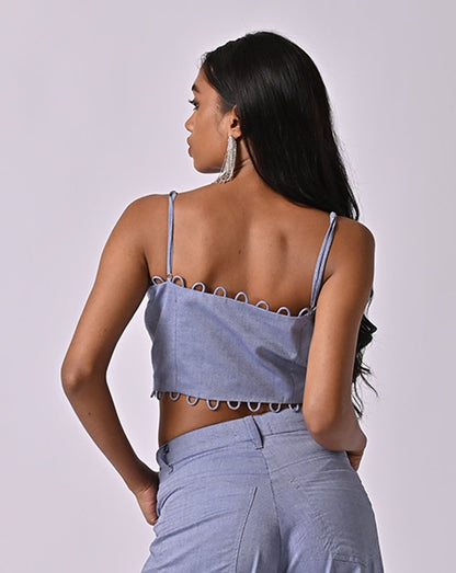 Emmi Ruched Crop Top