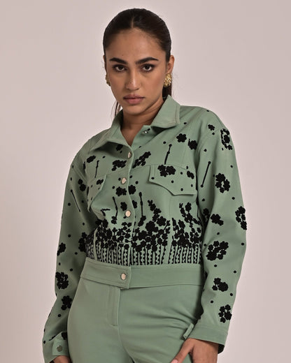 Venessa Green Blazer & Pant Co-ord Set