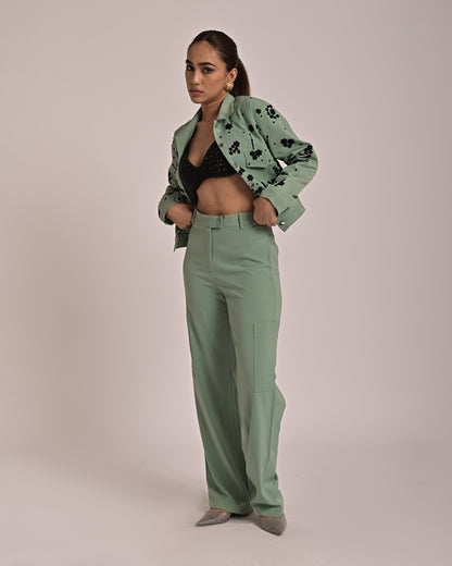 Venessa Green Blazer & Pant Co-ord Set