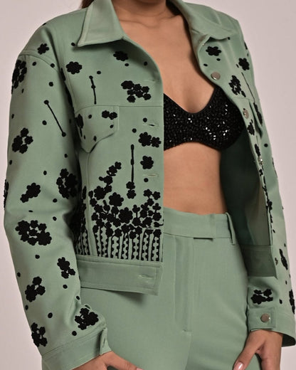 Venessa Green Blazer Jacket