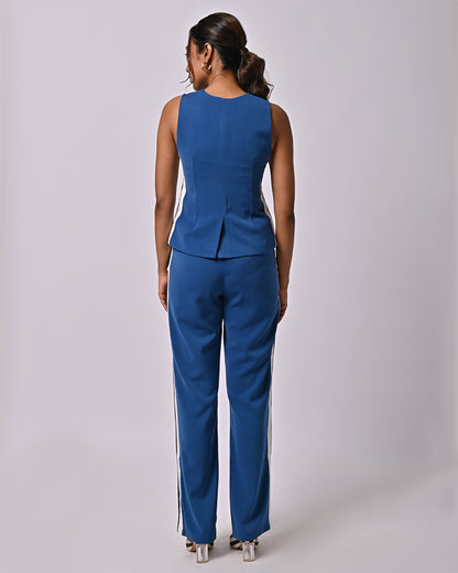 Isabel Blue Waistcoat