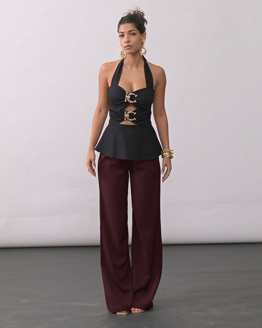 Lolo Burgundy Pants