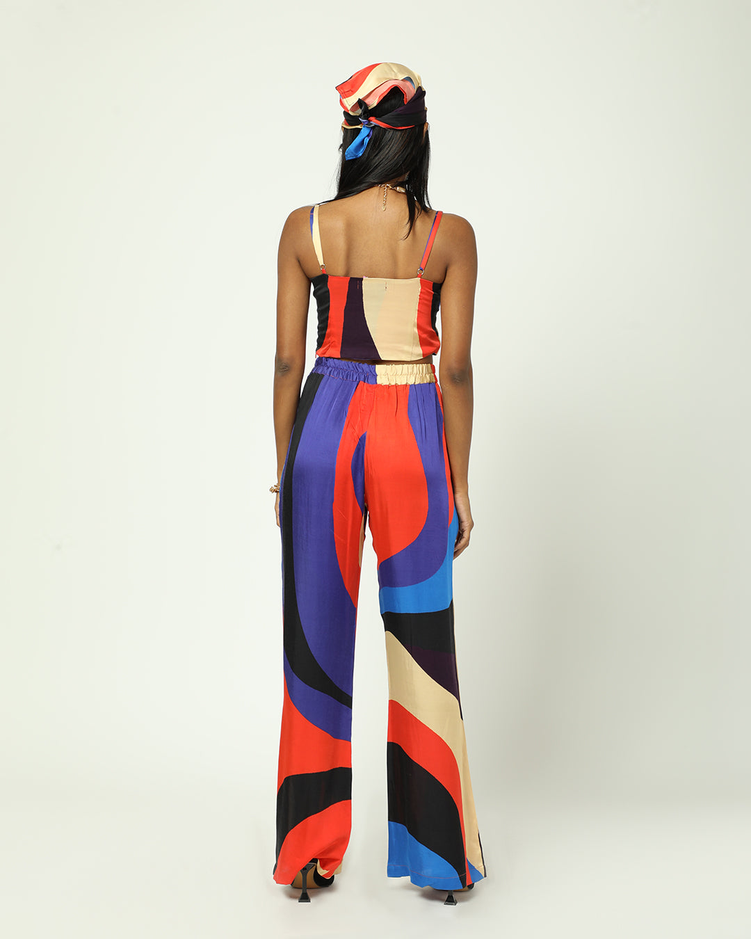 Nairobi Pants - Red Blue